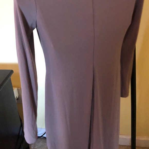 NWT Calvin Klein Taupe Dress Sz 10 - Picture 4 of 5